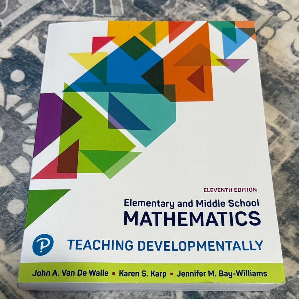 Pearson Elementary and Muddle School Mathematics Book